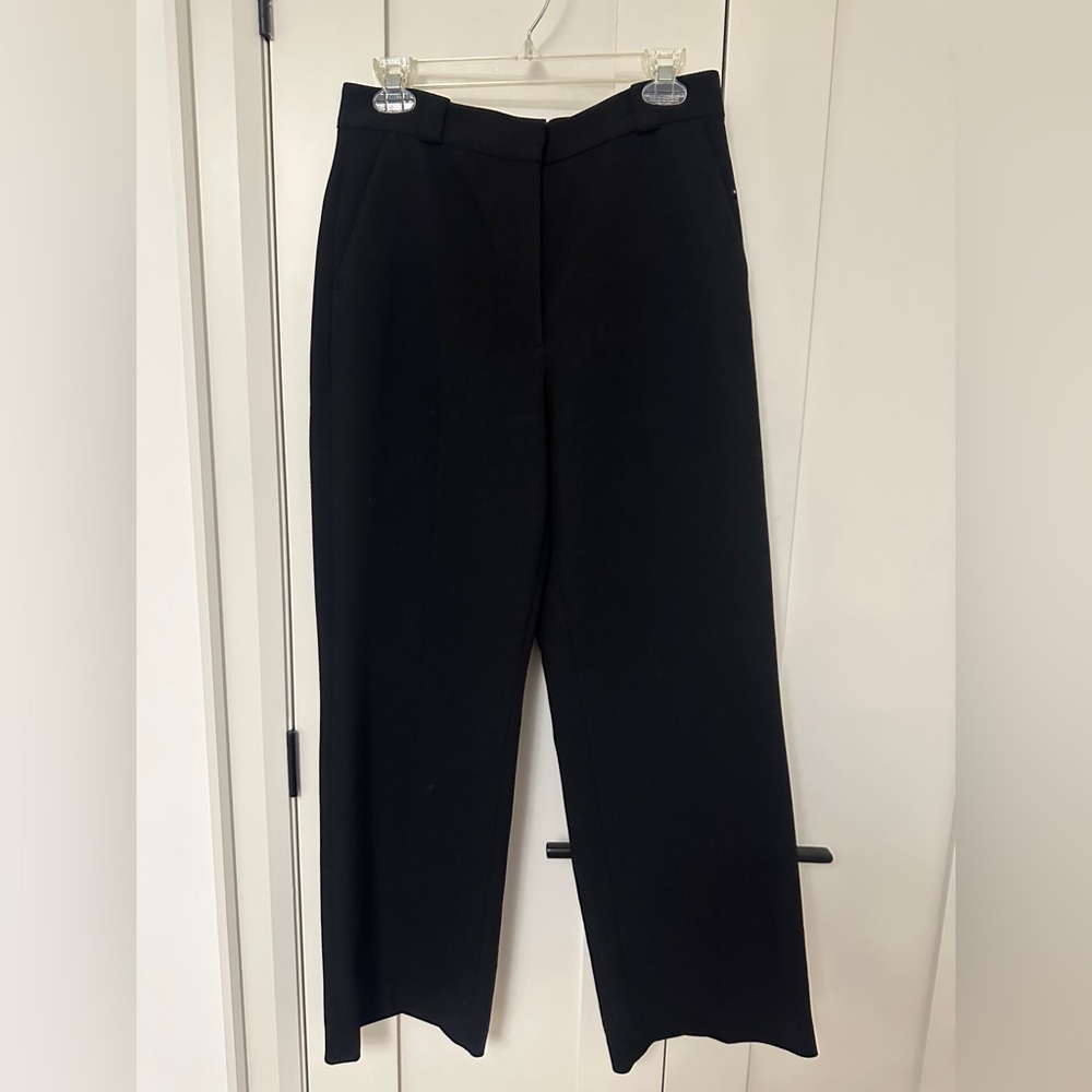 & Other Stories Black Wide-Leg Trousers